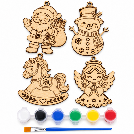 Paint Your Own Christmas Decorations Kit