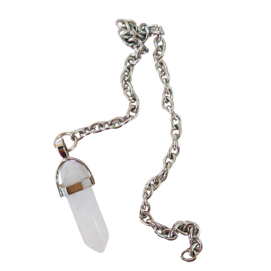 Clear Quartz Pendulum