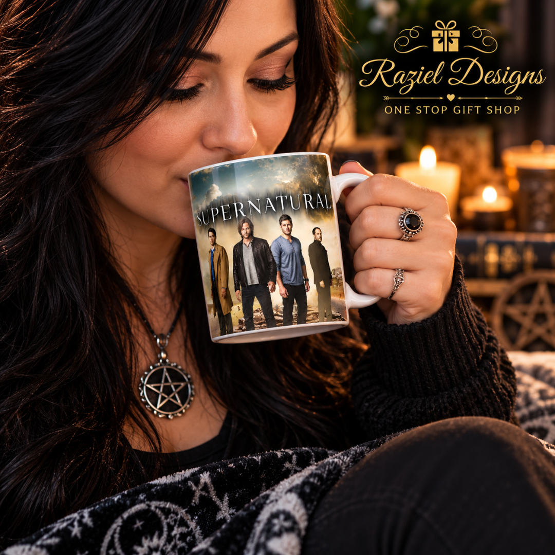 Supernatural Themed Coffee Cup