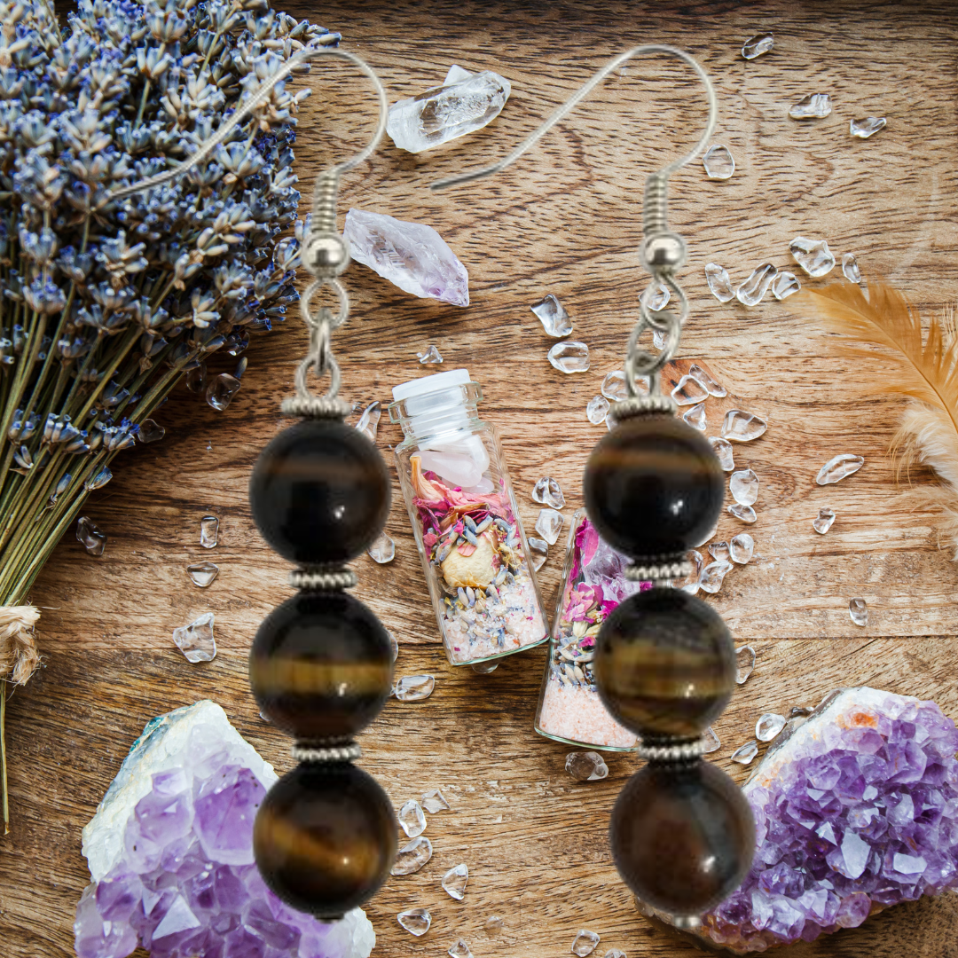 Courage & Grounding Dangle Earrings