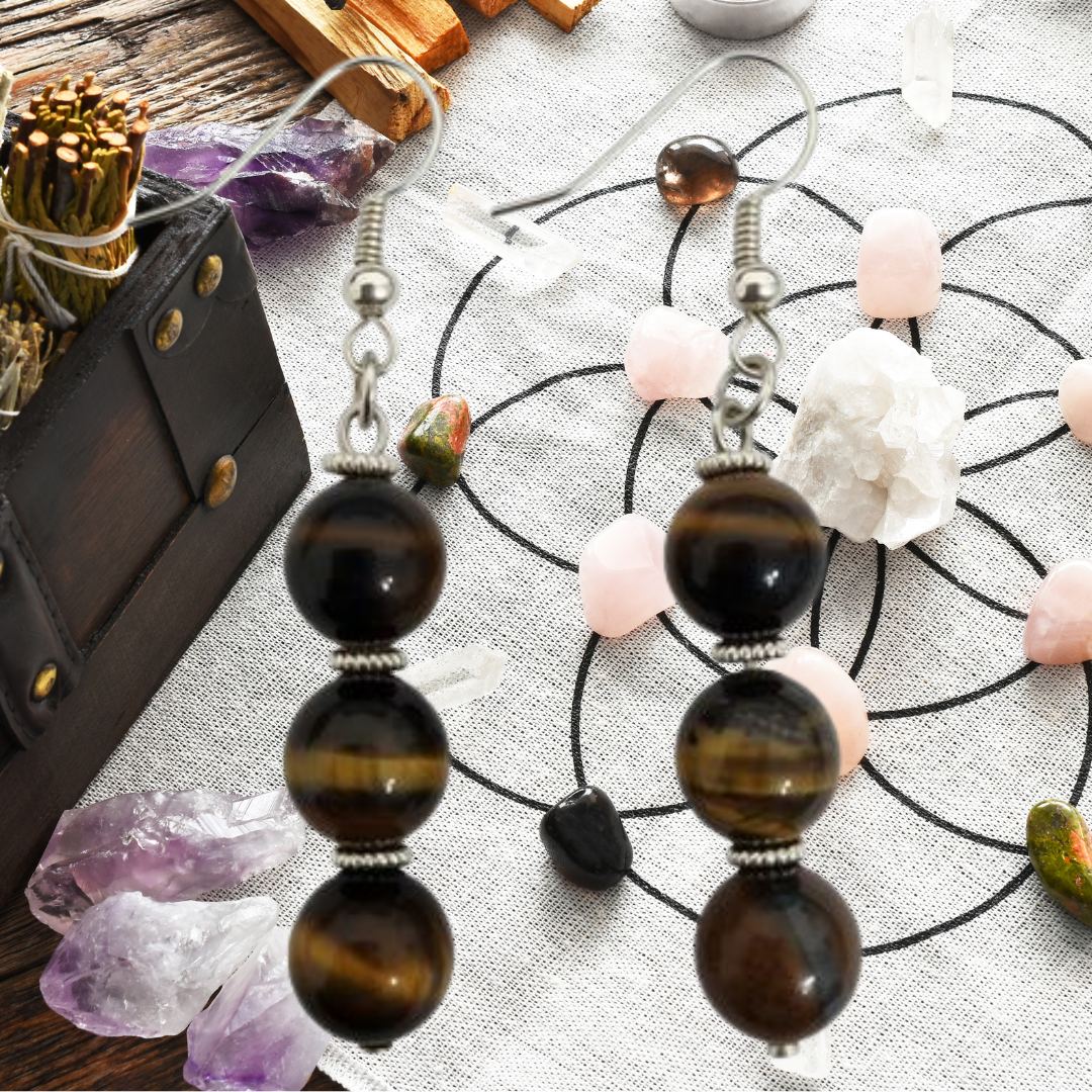 Courage & Grounding Dangle Earrings