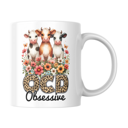 Cow - OCD Obsessive Coffee Cup