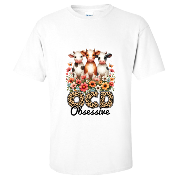 Cow - OCD Obsessive T-Shirt