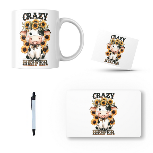 Crazy Heifer Gift Set