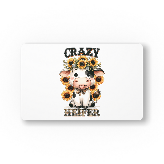 Crazy Heifer Mouse Pad
