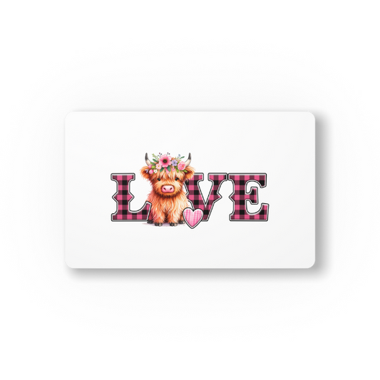 Cute Love Mouse Pad