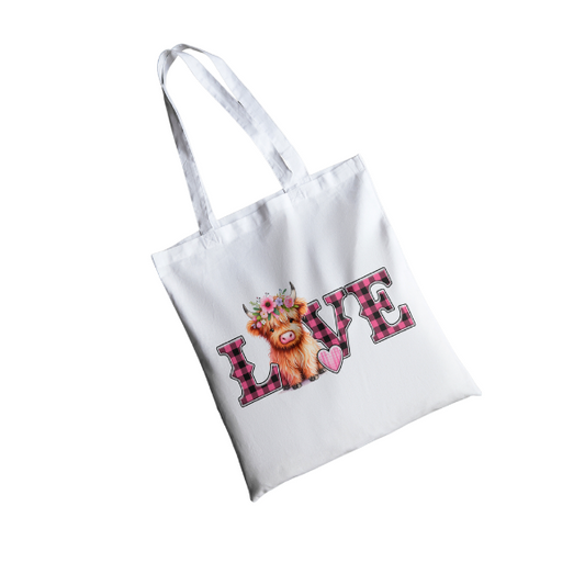 Cute Love Shopping Bag