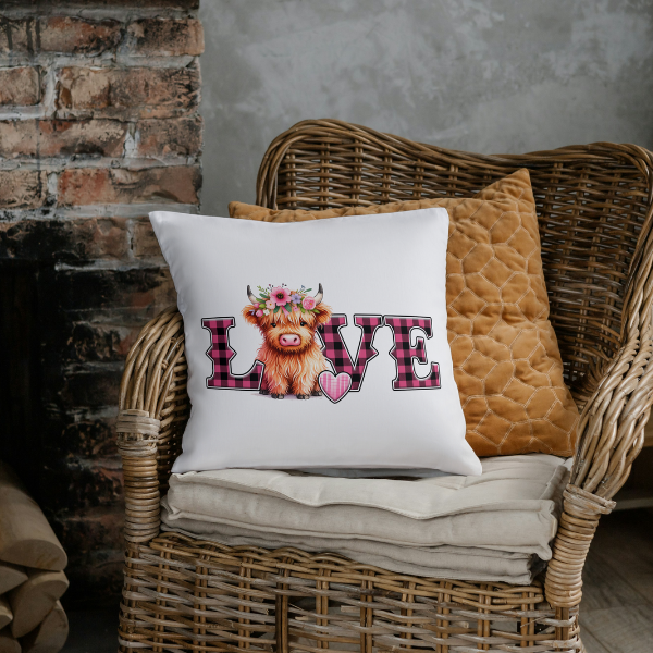 Cute Love Throw Pillow