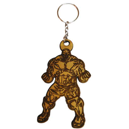 DC Darkseid Themed Keyring