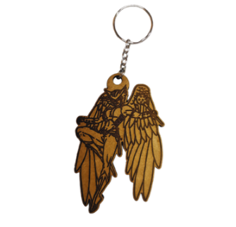 DC Hawkgirl Themed Keyring