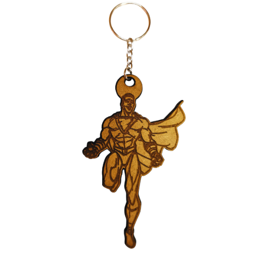 DC Shazam Themed Keyring