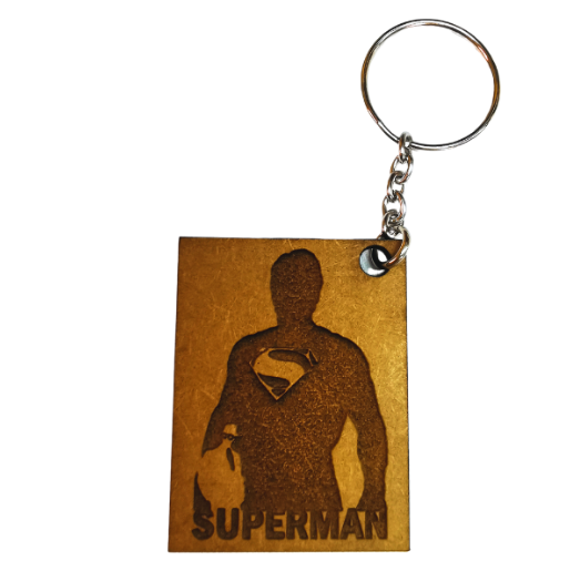 DC Superman Themed Keyring