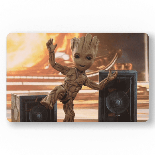 Dancing Baby Groot Mousepad