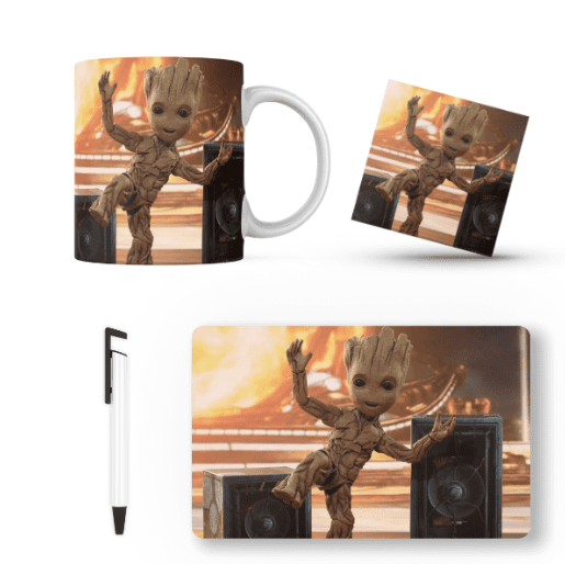 Dancing Baby Groot Themed Gift Set