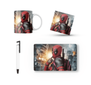 Deadpool Themed Gift Set