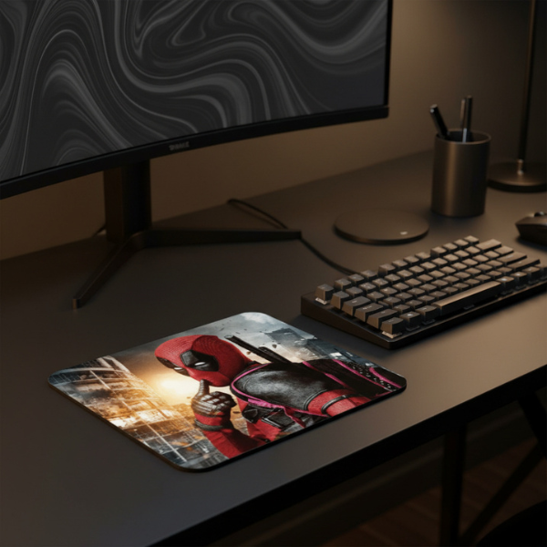 Deadpool Themed Mouse Pad