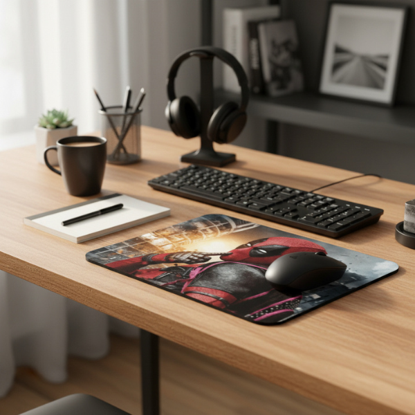Deadpool Themed Mouse Pad