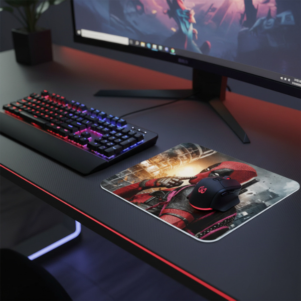 Deadpool Themed Mouse Pad