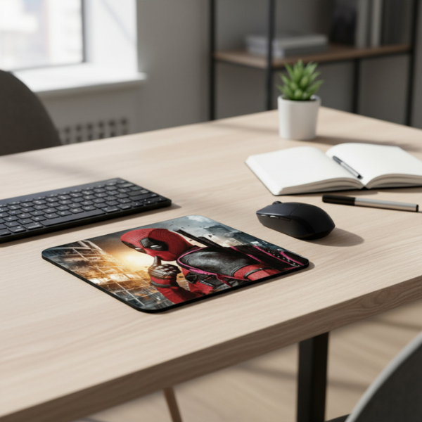Deadpool Themed Mouse Pad