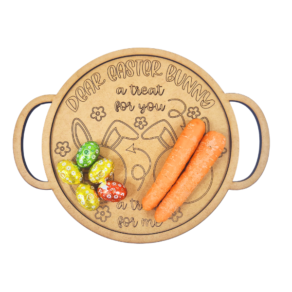 Dear Easter Bunny Treat Board