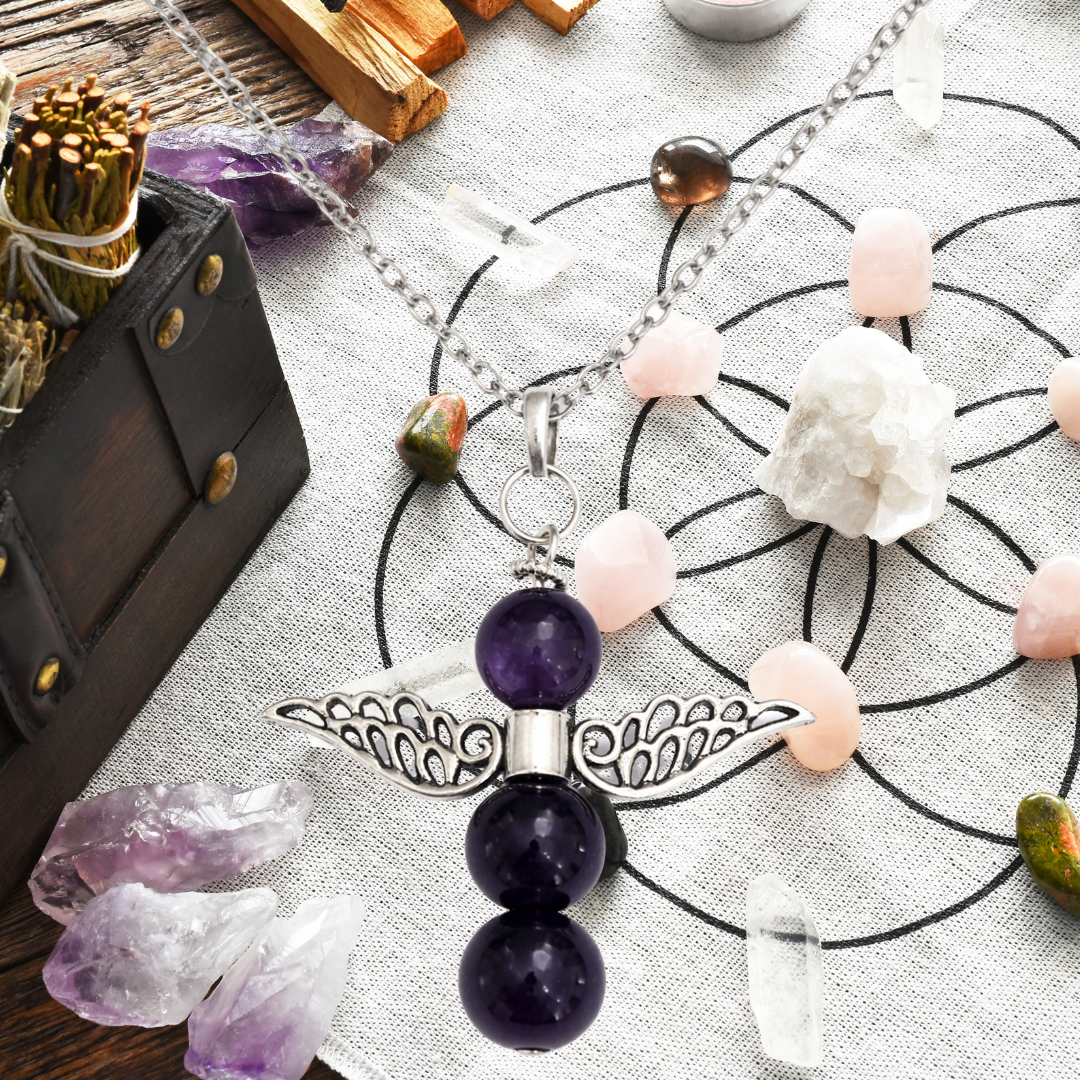 Divine Guidance Angel Necklace