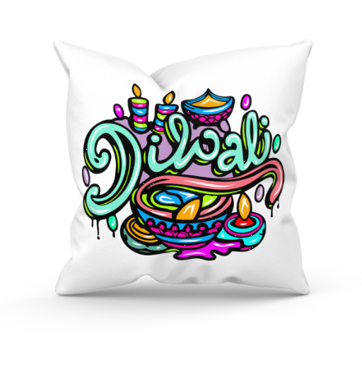 Pillow Case White  With pillow inner 29cm x 29cm