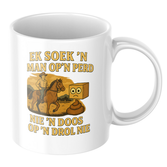 Man op ’n Perd / Man on a Horse Mug