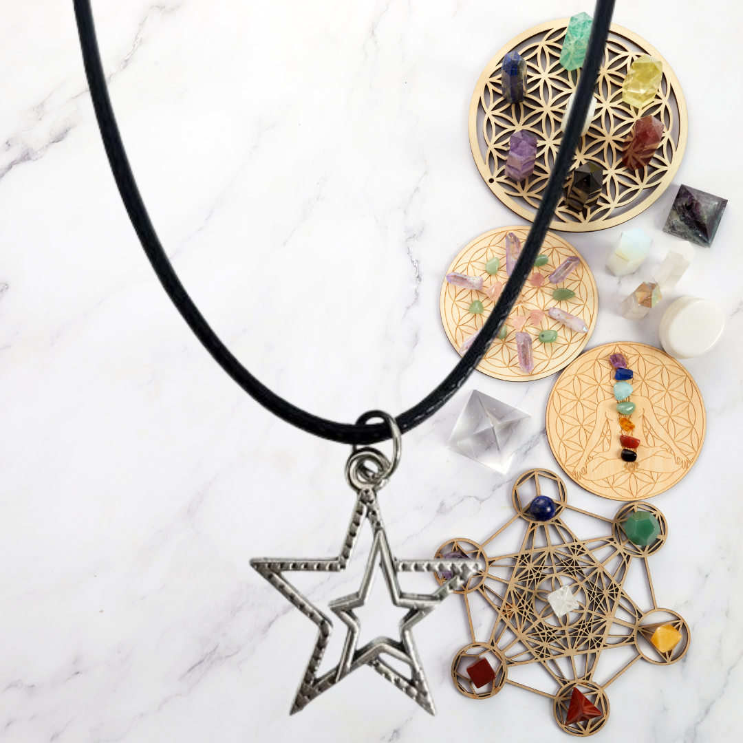 Double Star Guidance Necklace