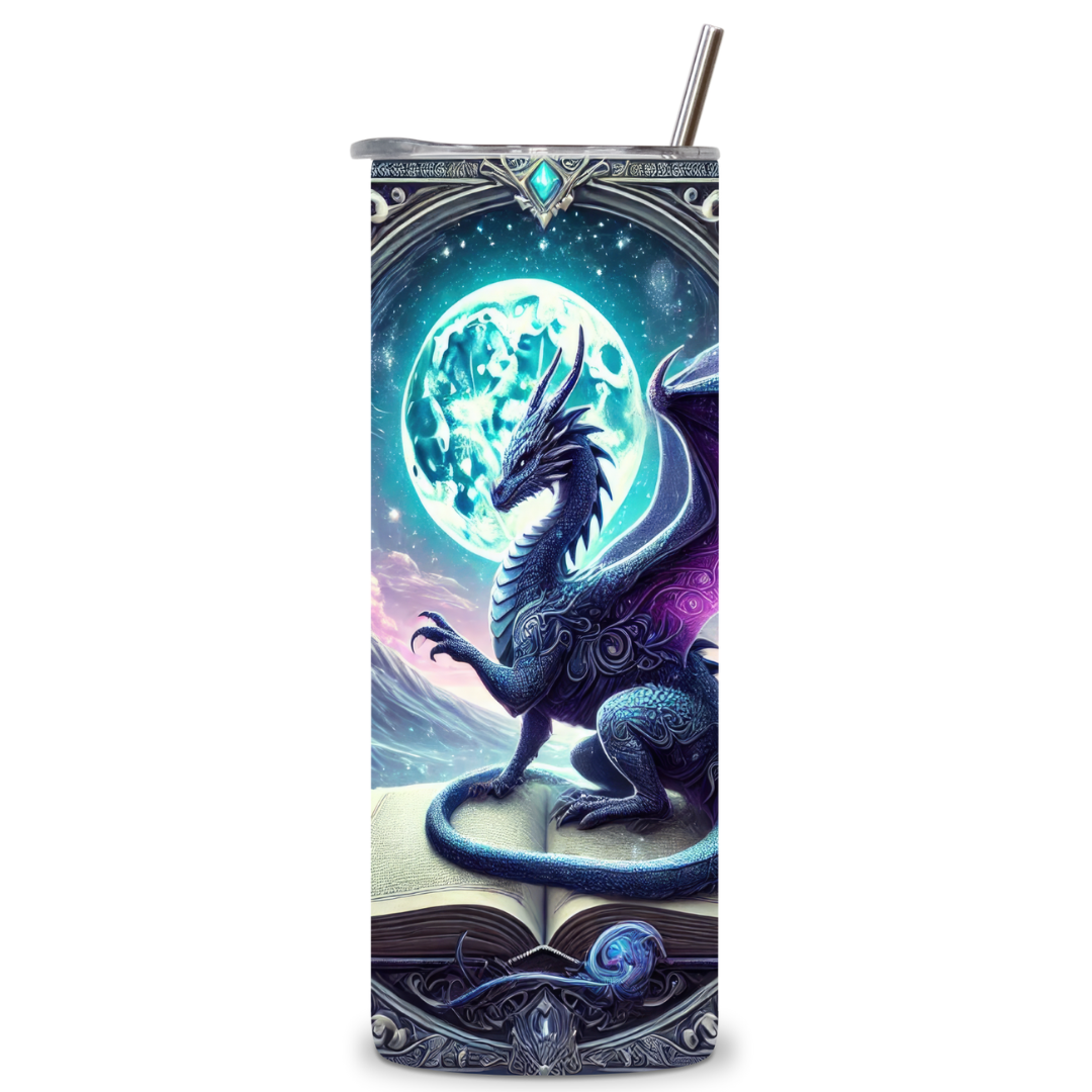 Dragon of the Moonlit Tomes Tumbler