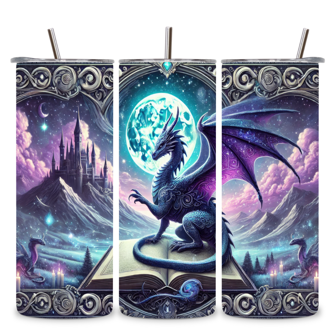 Dragon of the Moonlit Tomes Tumbler