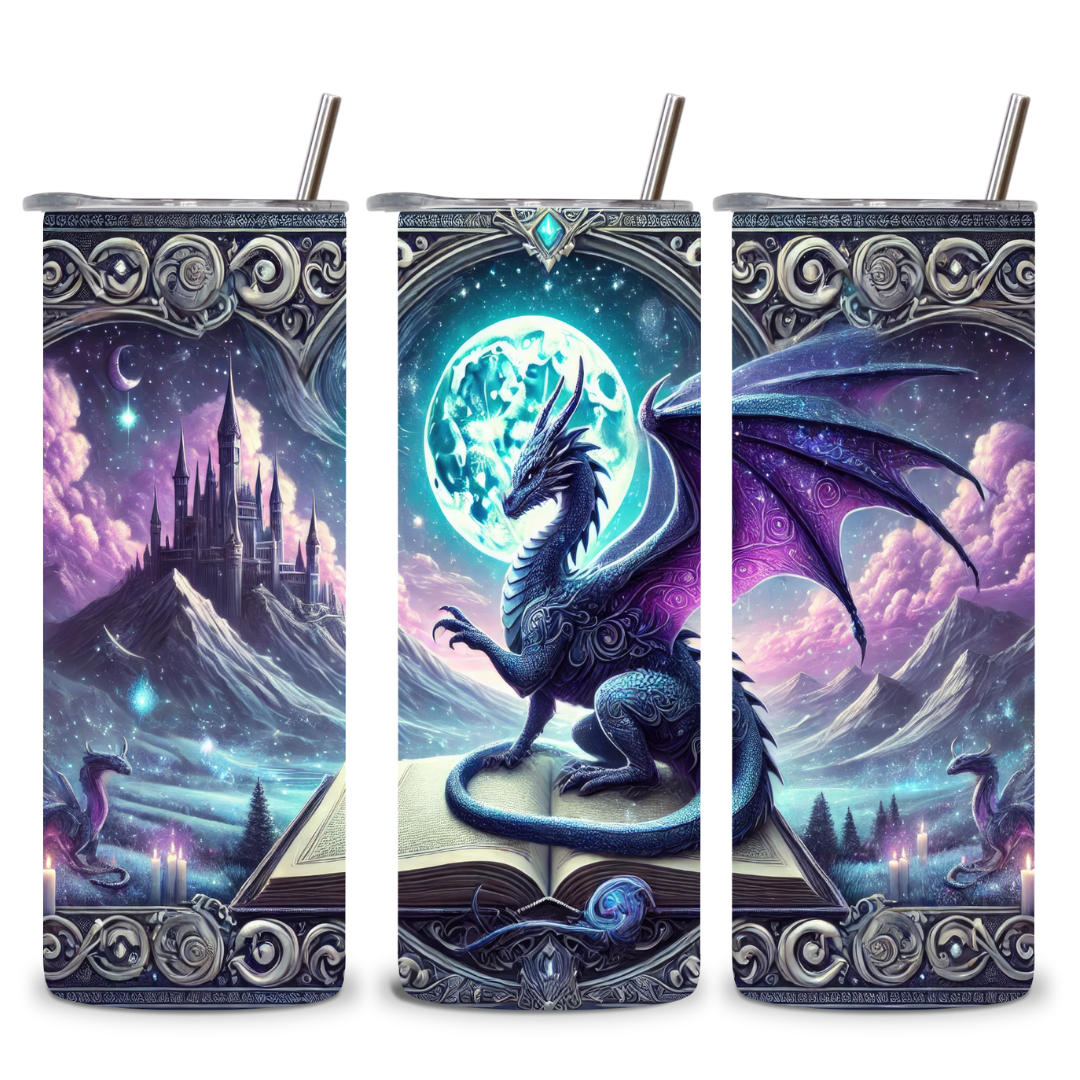 Dragon of the Moonlit Tomes Tumbler