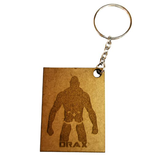 Drax Guardians Of The Galaxy Themed Keyring