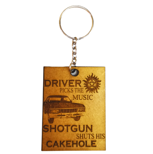 Driver Picks The Music Themed Keyring