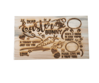 Easter Bunny Love Treat Board