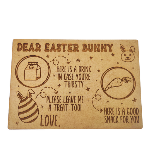 Easter Bunny Treat Board