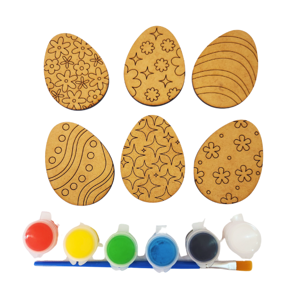 Paint Your Own Wooden Easter Eggs