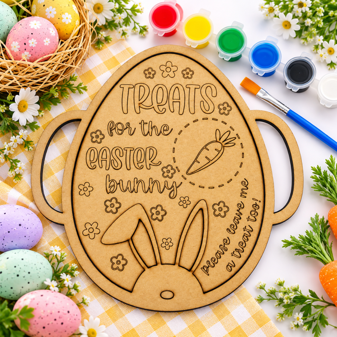 Easter Bunny Treats Board
