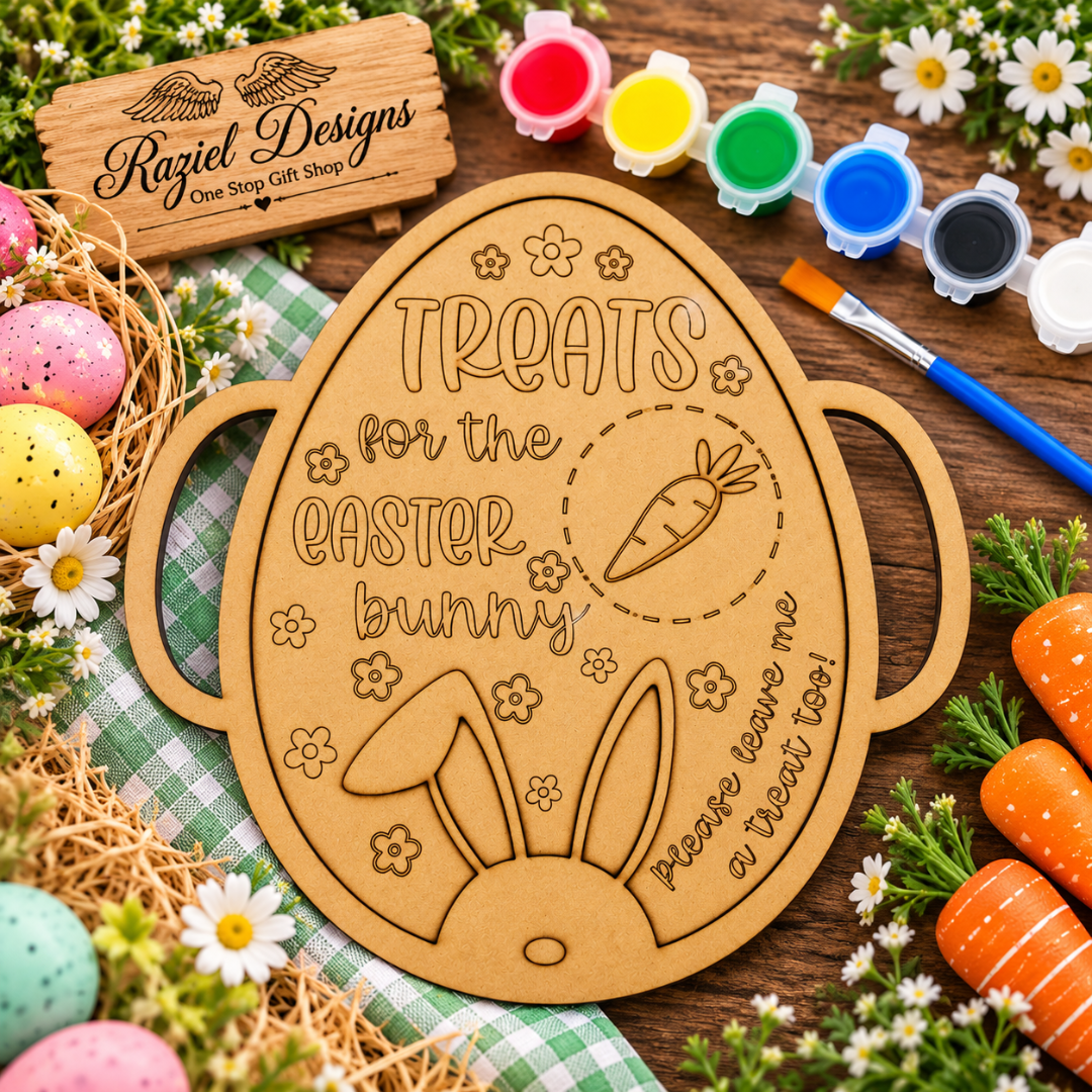 Easter Bunny Treats Board