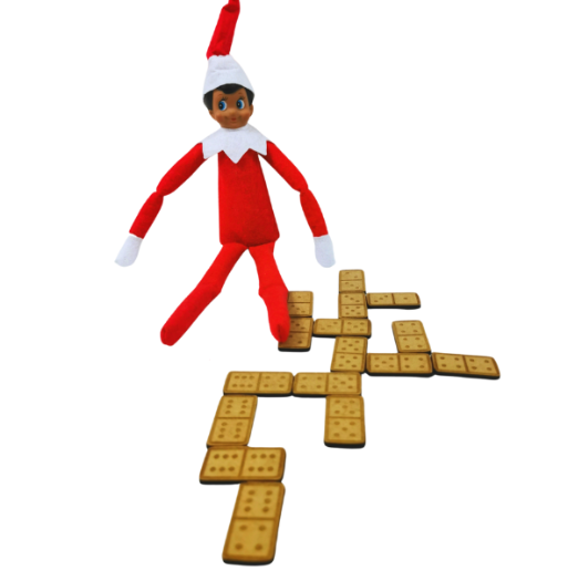 Elf On The Shelf Dominoes and Memory Games