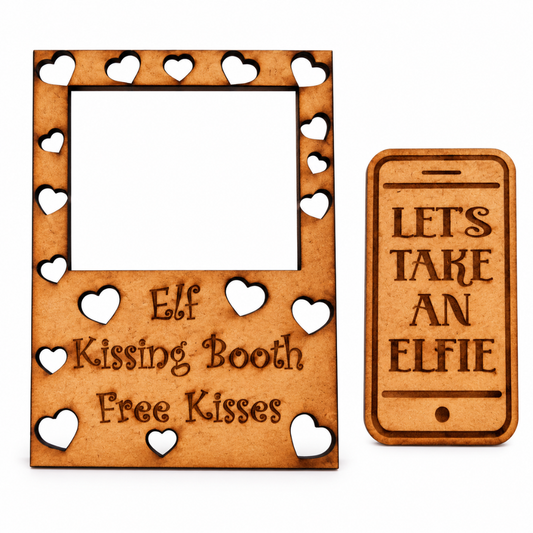 Elf On the Shelf Elfie and Kissing Booth