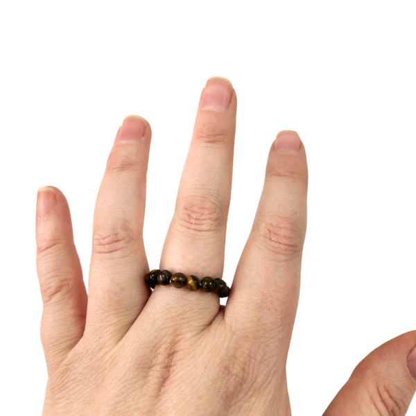 Empowering Tiger's Eye Ring