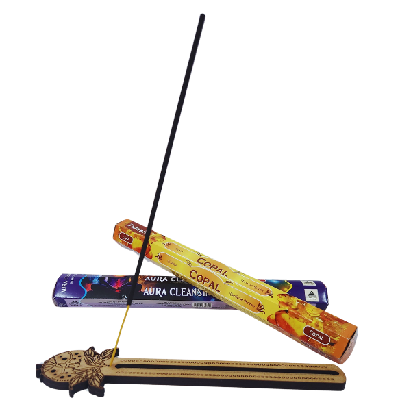 Enchanted Fairy and Lotus Incense Holder