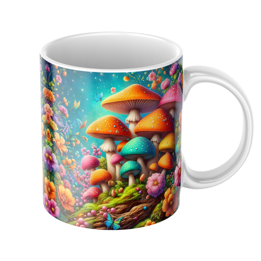 Enchanted Mushroom Grove Mug