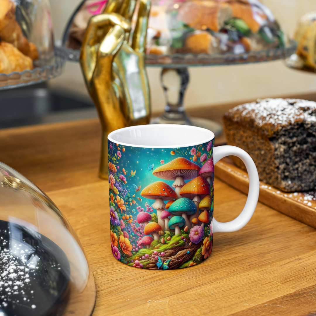 Enchanted Mushroom Grove Mug