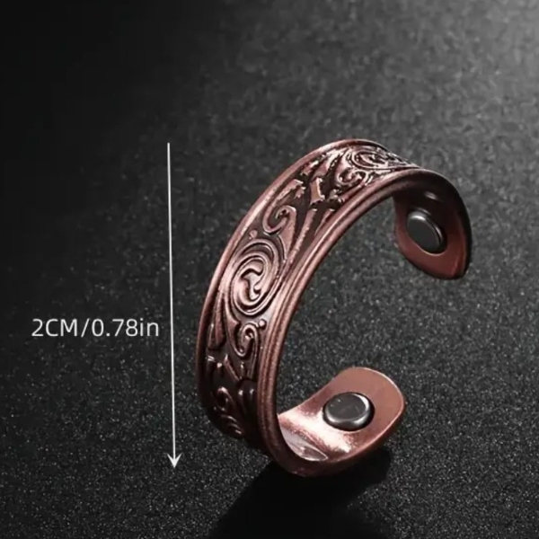 Eternal Ember: Copper Energy Ring