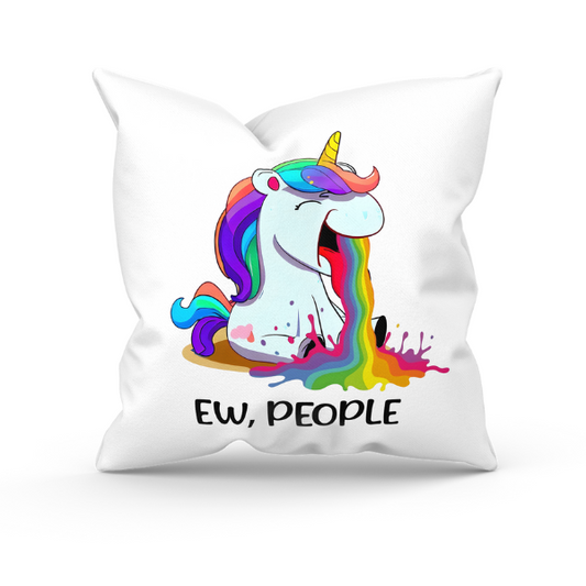 Ew People Throw Pillow