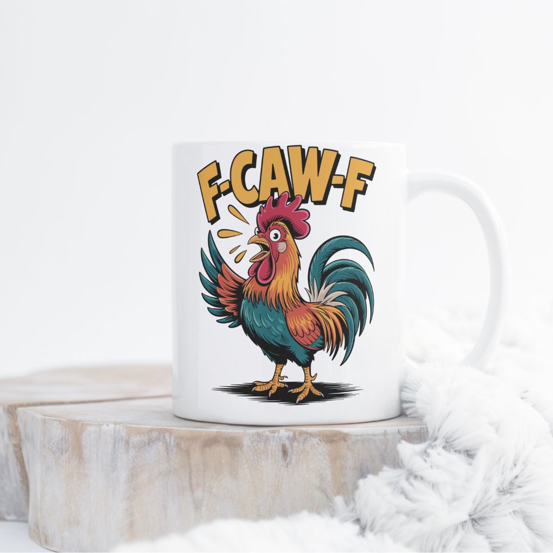 F-CAW-F Rooster Mug