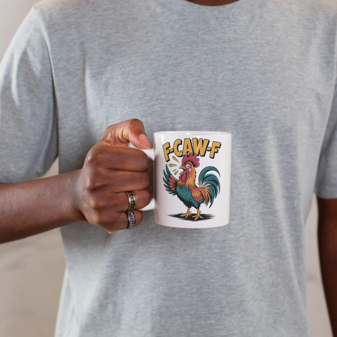 F-CAW-F Rooster Mug