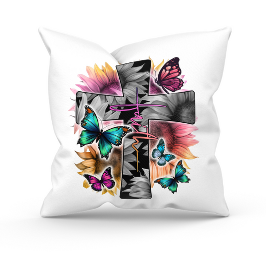 Faith Throw Pillow