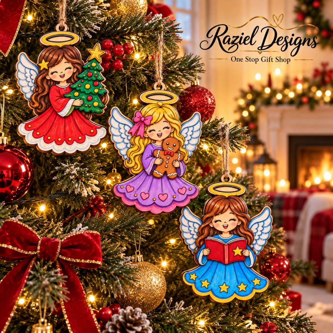 Paint Your Own Angel Ornaments Kit